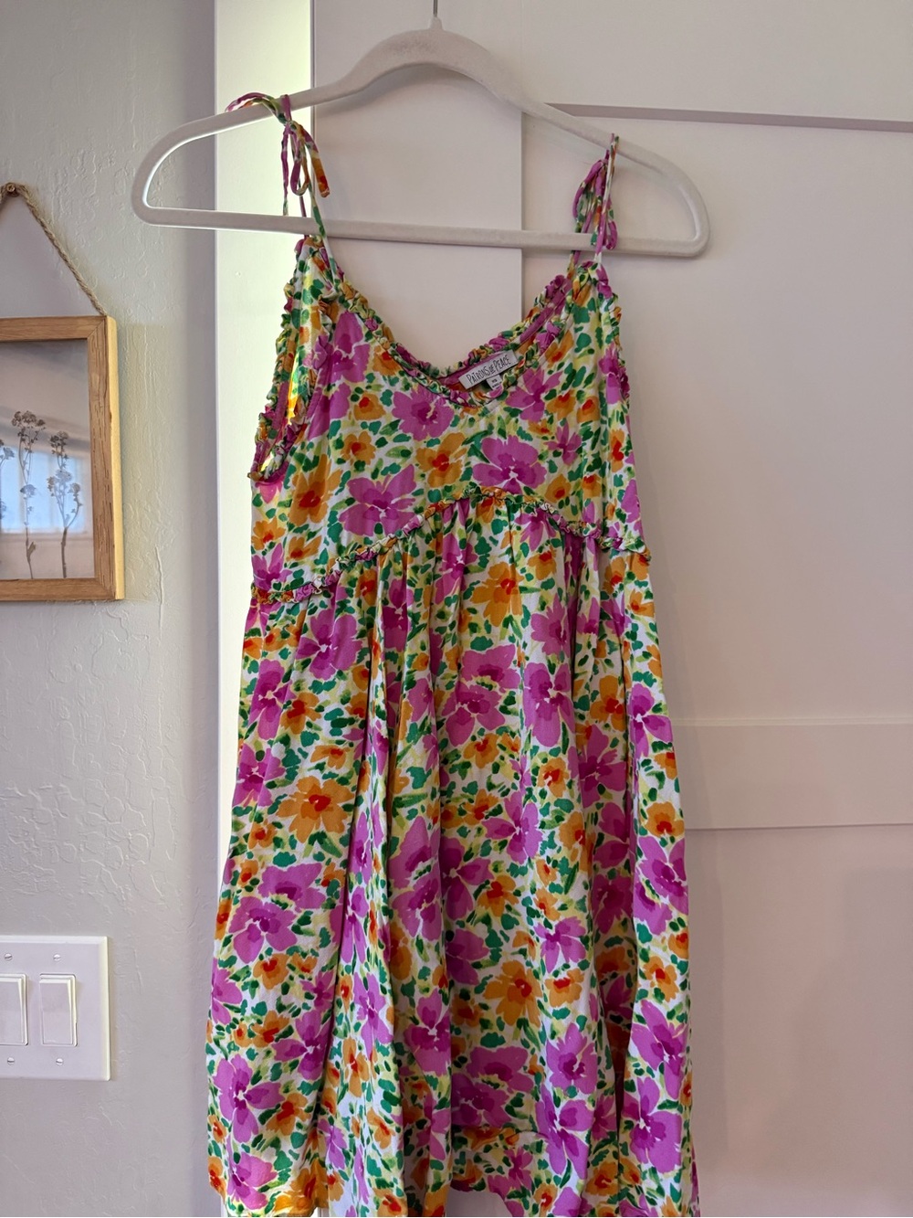Patrons of Peace Floral Mini Dress